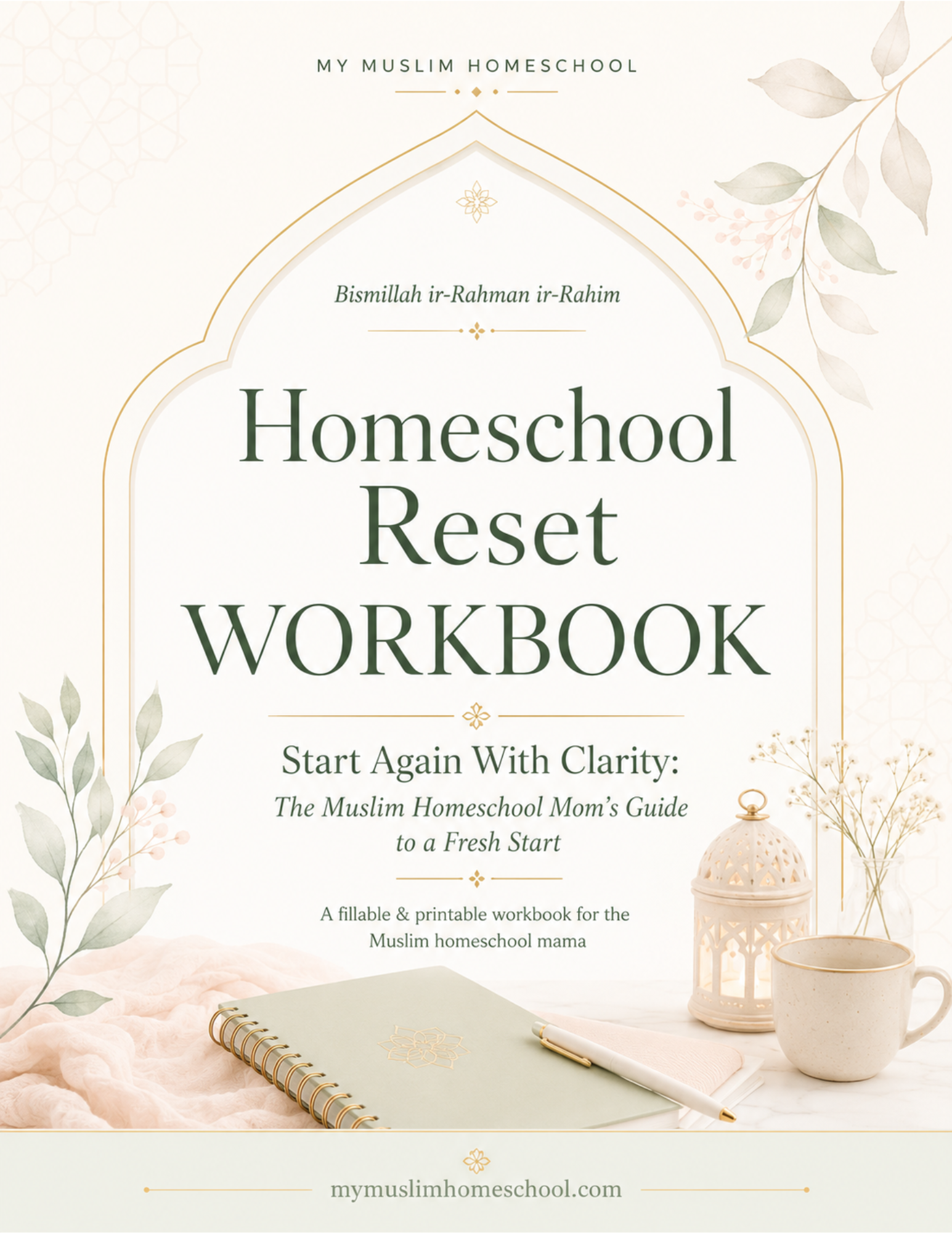 Homeschool Reset Workbook printable resource