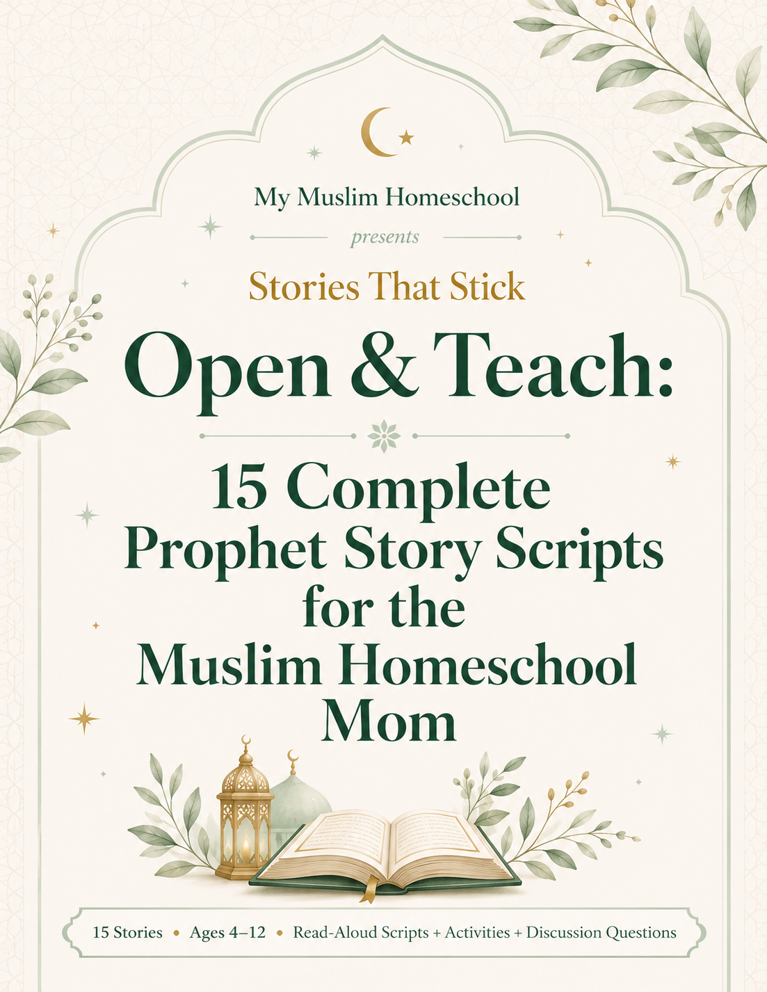 15 Prophet Story Scripts printable resource